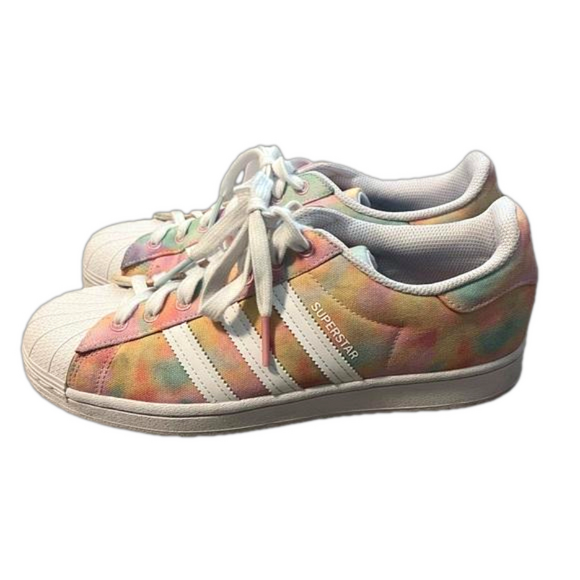 Adidas Tye Dye Superstar Shoes - Picture 6 of 7